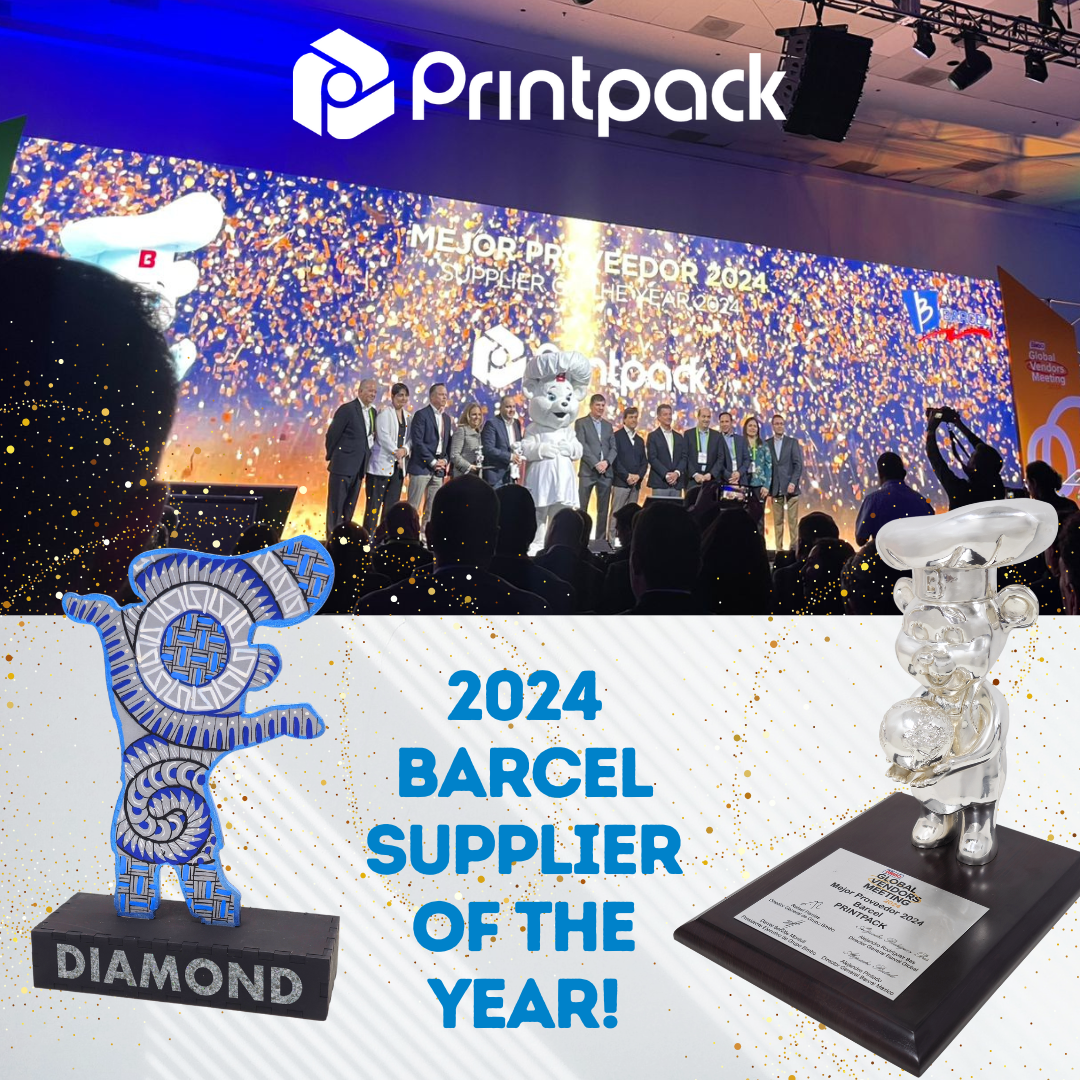 Printpack Wins Best Supplier of 2024 by Barcel