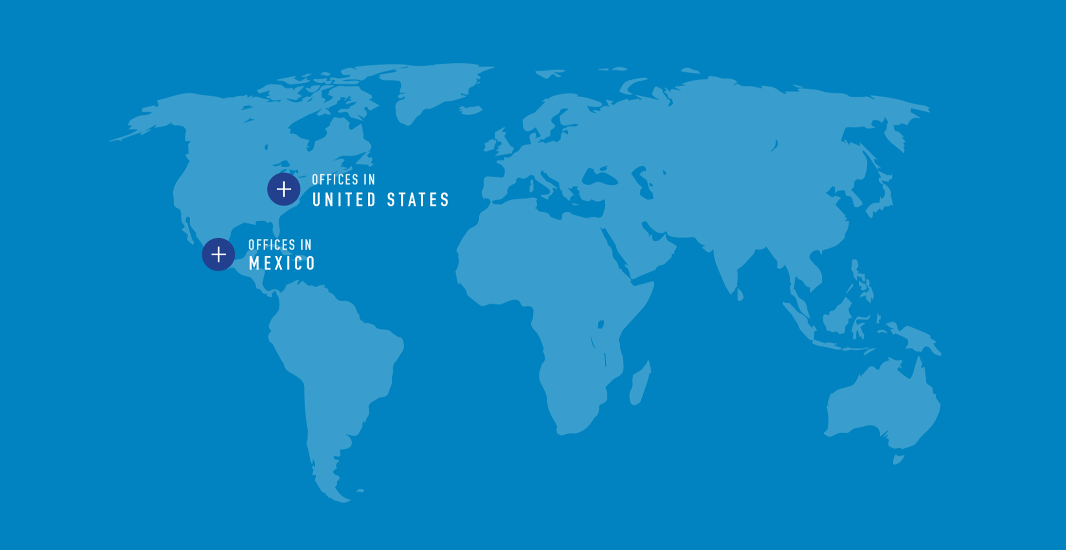 map of Printpack locations across the globe